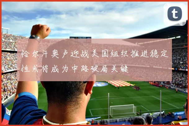 恰尔汗奥卢迎战美国组织推进稳定性或将成为中路破局关键